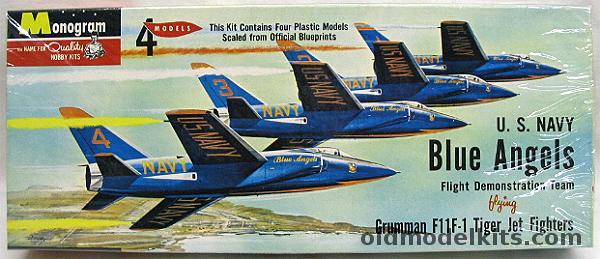 Monogram 1/101 F11-F Tigers Blue Angels - (F11F F11F1), PA29-98 plastic model kit